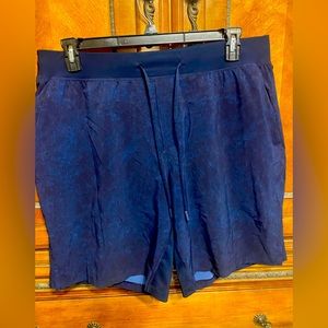 Mens Lululemon Navy shorts 2XL